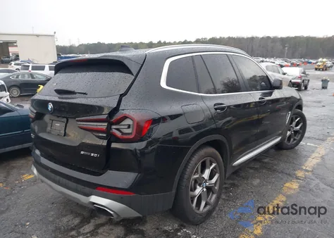 2022 BMW X3 Sdrive30I from USA, damaged, VIN 5UX43DP07N9K82533